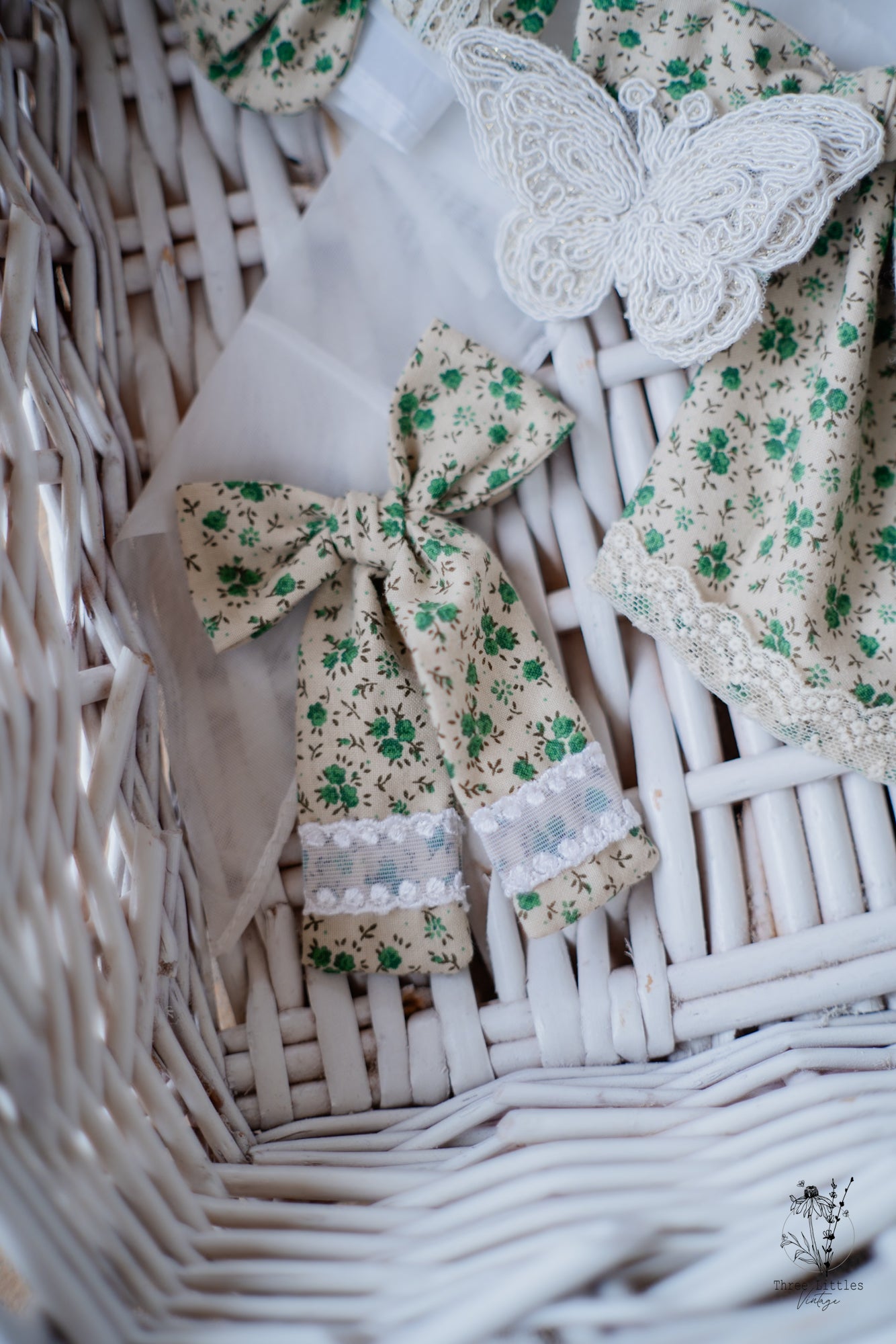 Green Floral + Lace • Brynn