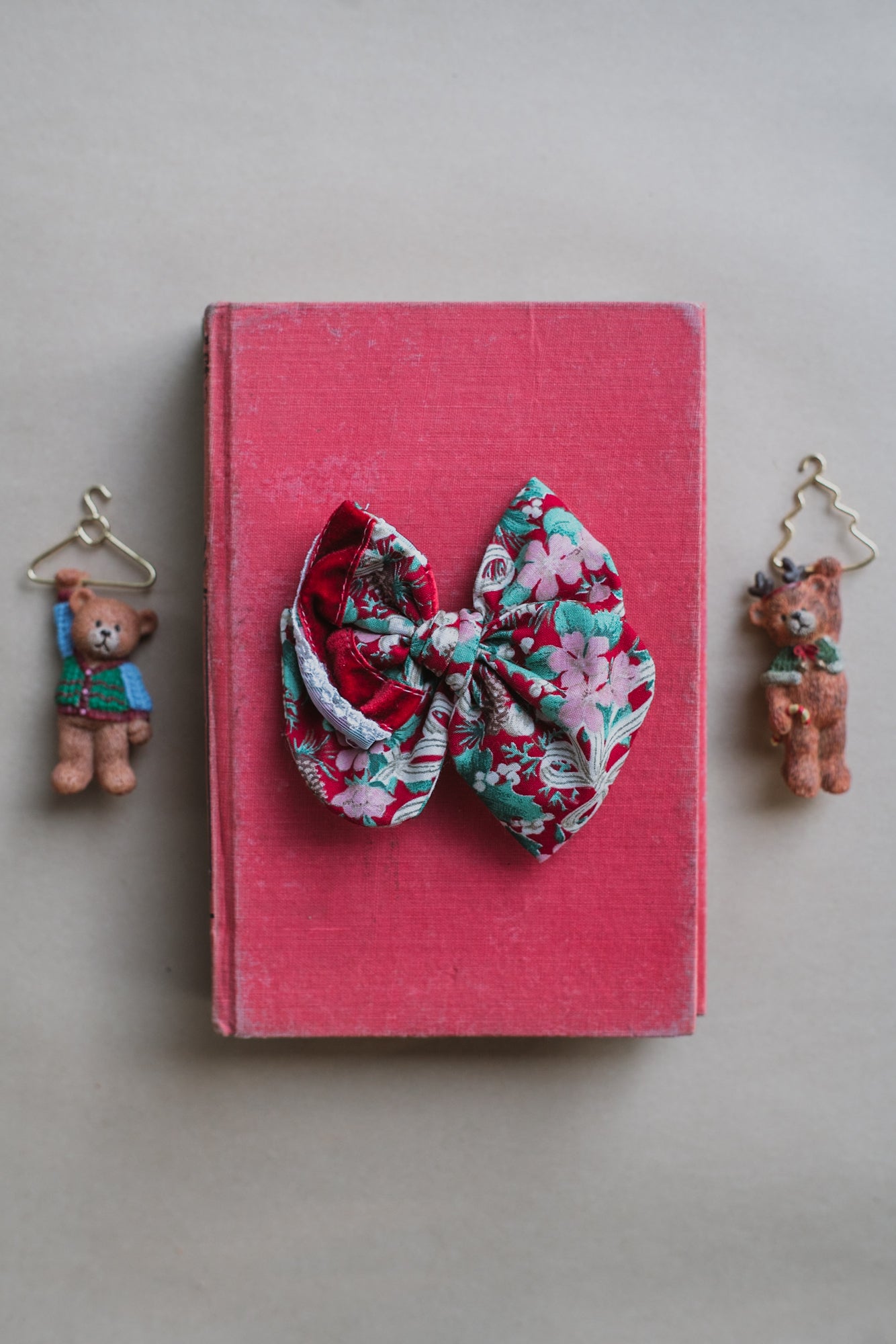 Christmas Floral + Velvet • Chunky