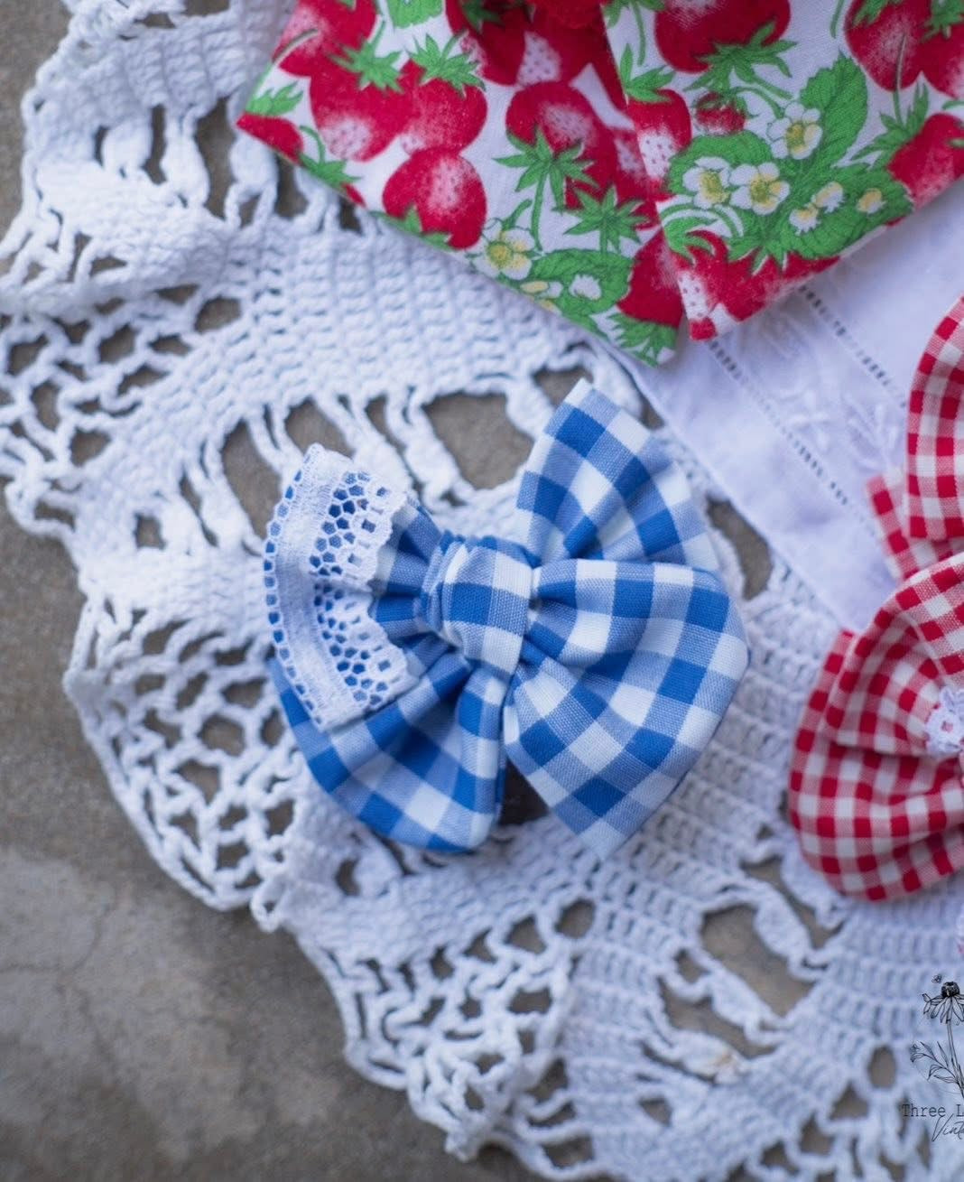 Blue Gingham Mini